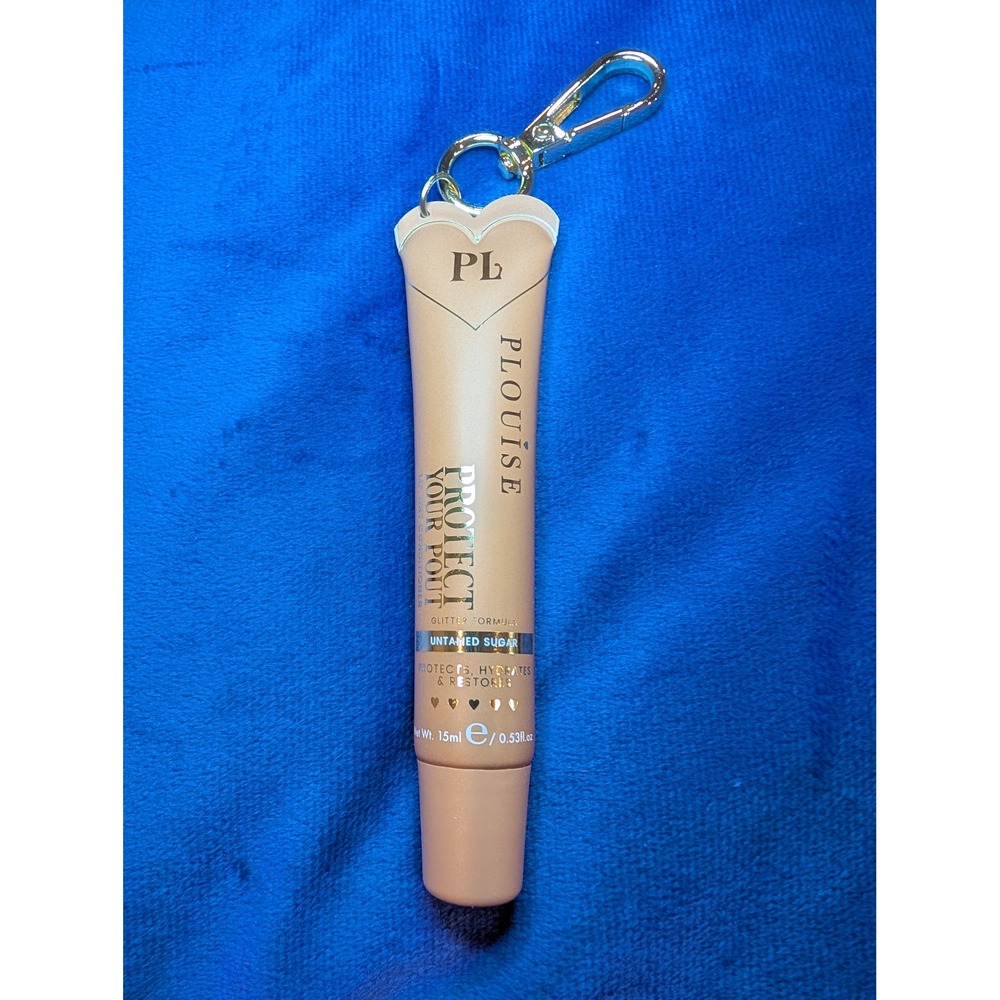PLouise Protect Your Pout Lip Tint Women 15ml Untamed Sugar Glitter Keychain‎